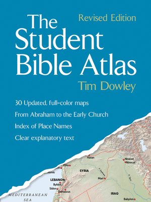 cover image of The Student Bible Atlas